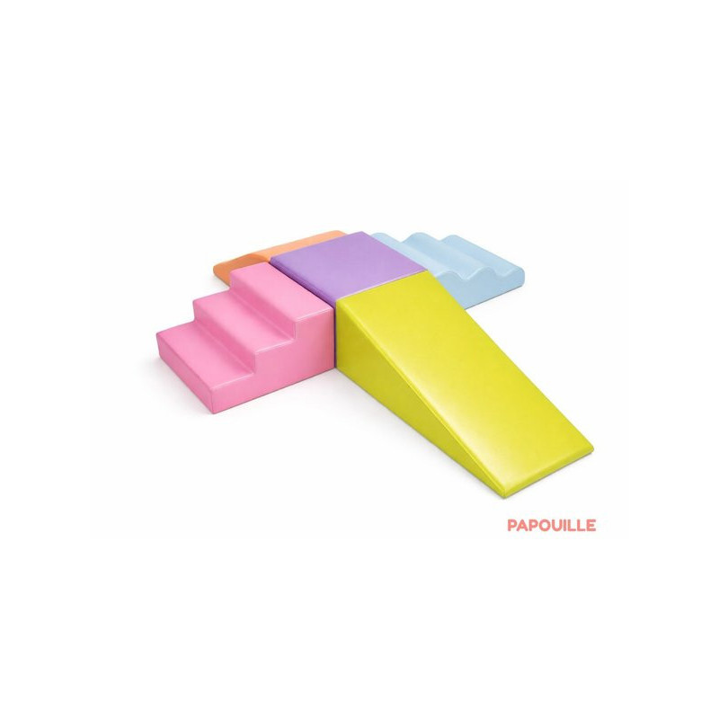 Kit de modules d'initiation tipas relié par velcro en mousse
