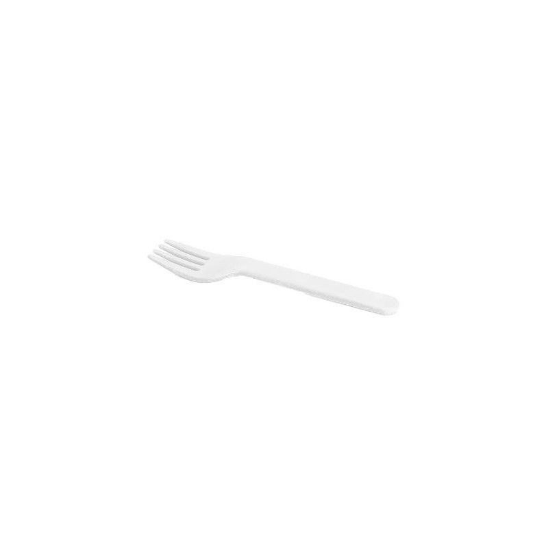 Fourchette pla blanc