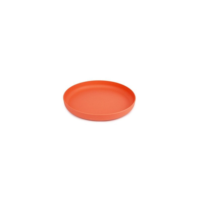 Assiette plate en pla diam. 17,8 bleu