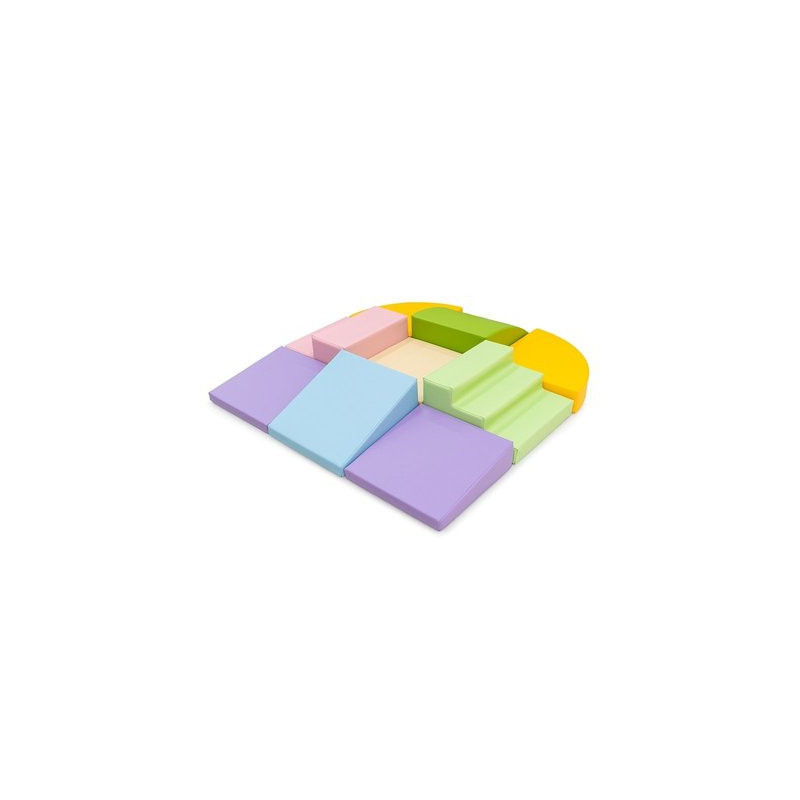Parcours pour crèche en mousse modulable
