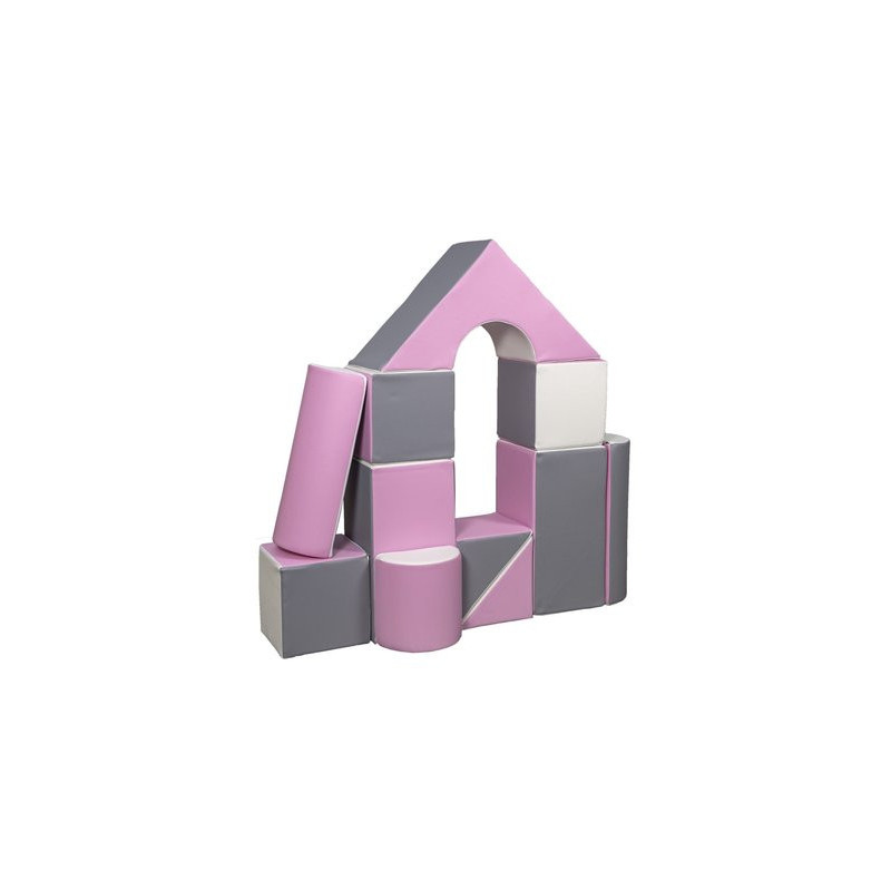 Set de 11 blocs en mousse pour structure de motricité complète