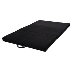 Tapis pliant en tissus multi-usage 120 x 200 x 10 cm crème