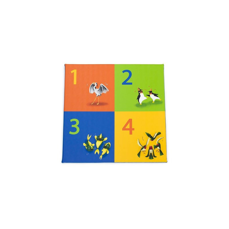 Tapis de gym ludique les chiffres 130 x 130 x 3 cm