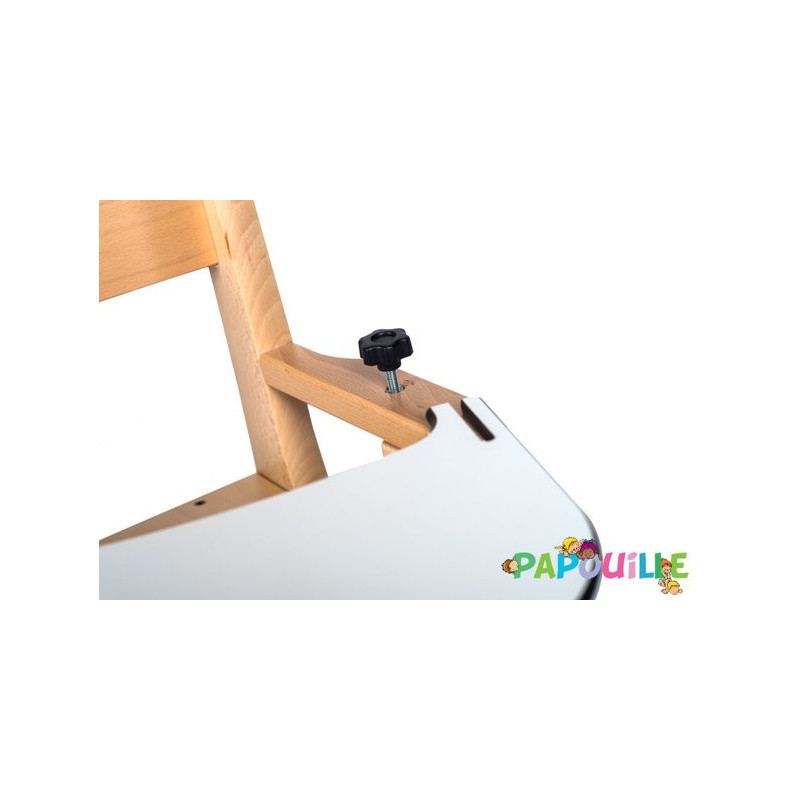 Tablette de remplacement pour fauteuil bébé repas en bois