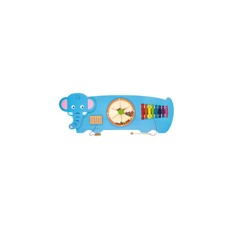 Tableau d'activité enfant mural Eléphant