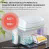Chauffe-lingettes réutilisables pour bébé