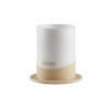 Lot de 2 verres ellipse