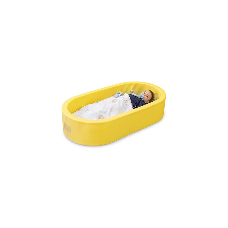 Lit couchette en mousse ovale Orange
