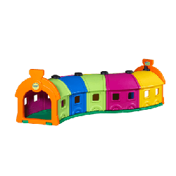 Grand tunnel de jeu Rocky 5 Wagons