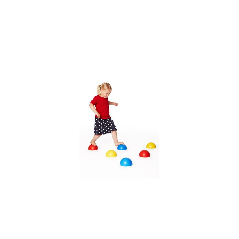 Hémisphères d'équilibre 6 pcs en plastique