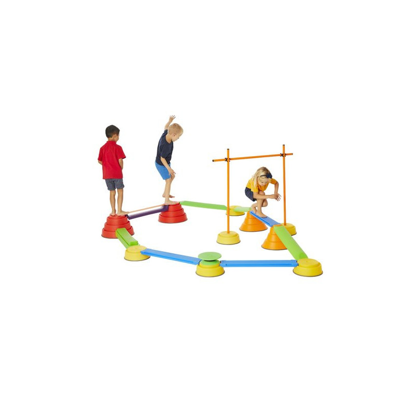 Ensemble 23 pièces parcours motricité enfant