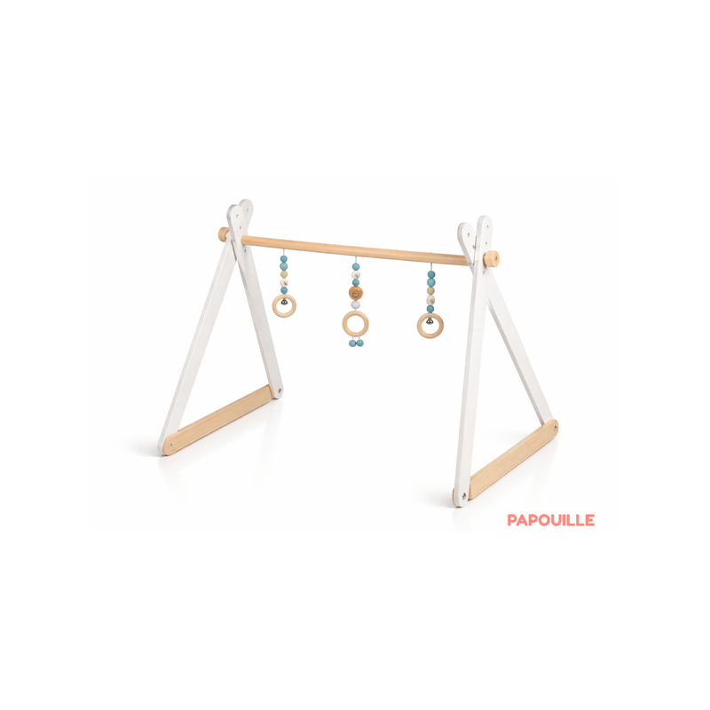 Portique d'activités en bois