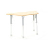Table trapèze réglable en hauteur 120 x 60 cm