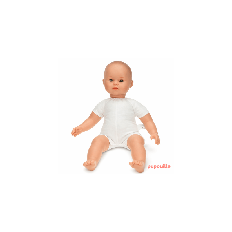 Grand poupon bébé 50 cm Caucasien