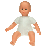 Grand poupon bébé 50 cm Caucasien