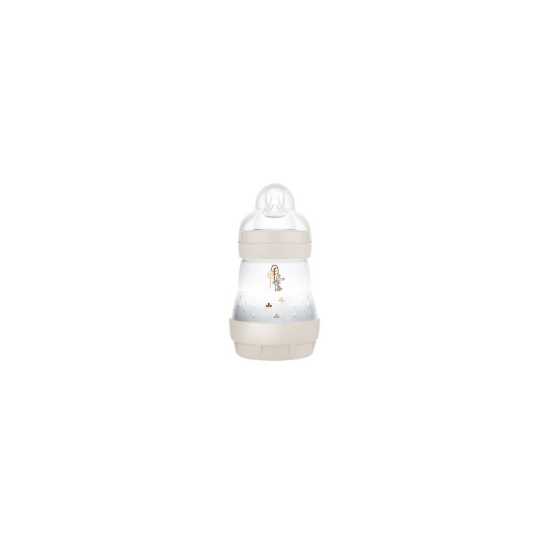 MAM Biberon Easy Start / Anti-Colique - 160ml - Sable - Tétine Débit 1