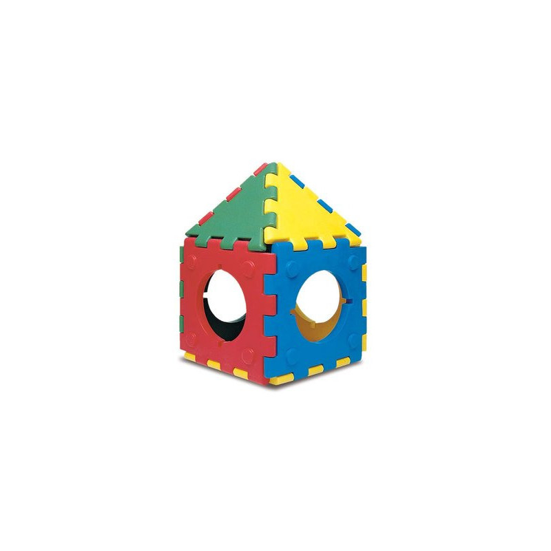 Grand cube triangle aire de jeux