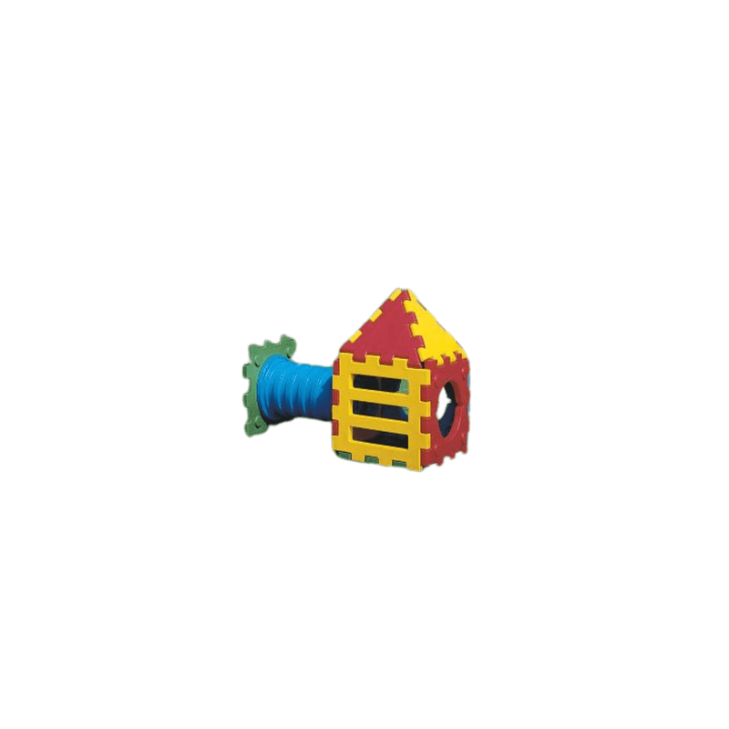 Cube échelle avec tunnel