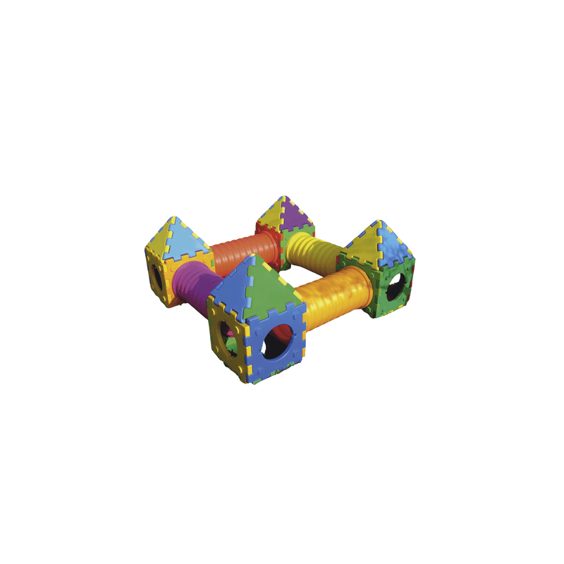 Aire de jeux cubique château