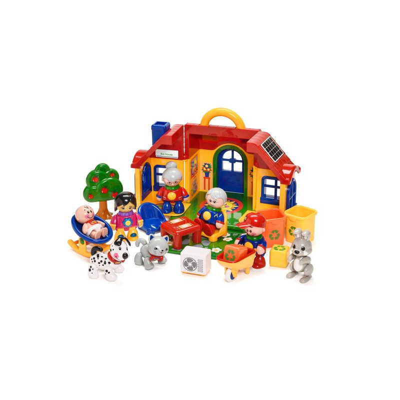La maison tolo et figurines Tri