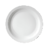 Lot de 6 assiettes Ø 15,5 cm Verre trempé