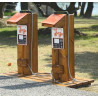 Station de recharge pour vélo