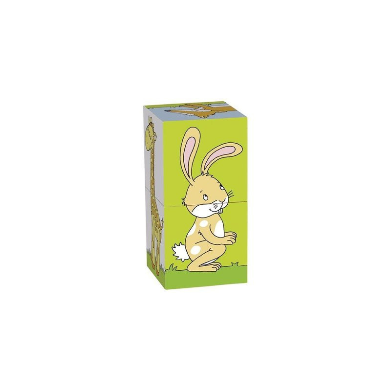 Puzzle de cube Animaux
