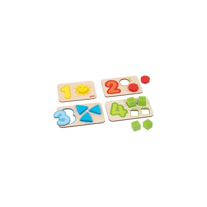 Puzzle Chiffres et associations d'images
