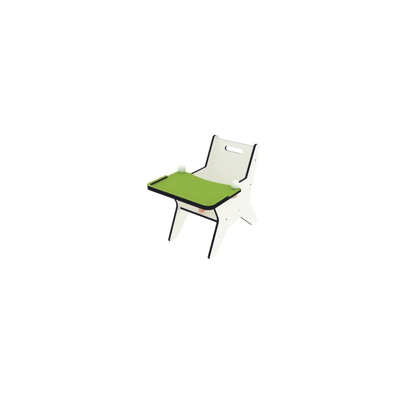 Fauteuil avec tablette amovible T0 Rouge