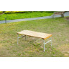 Table d'extérieur 150 cm, Pliable