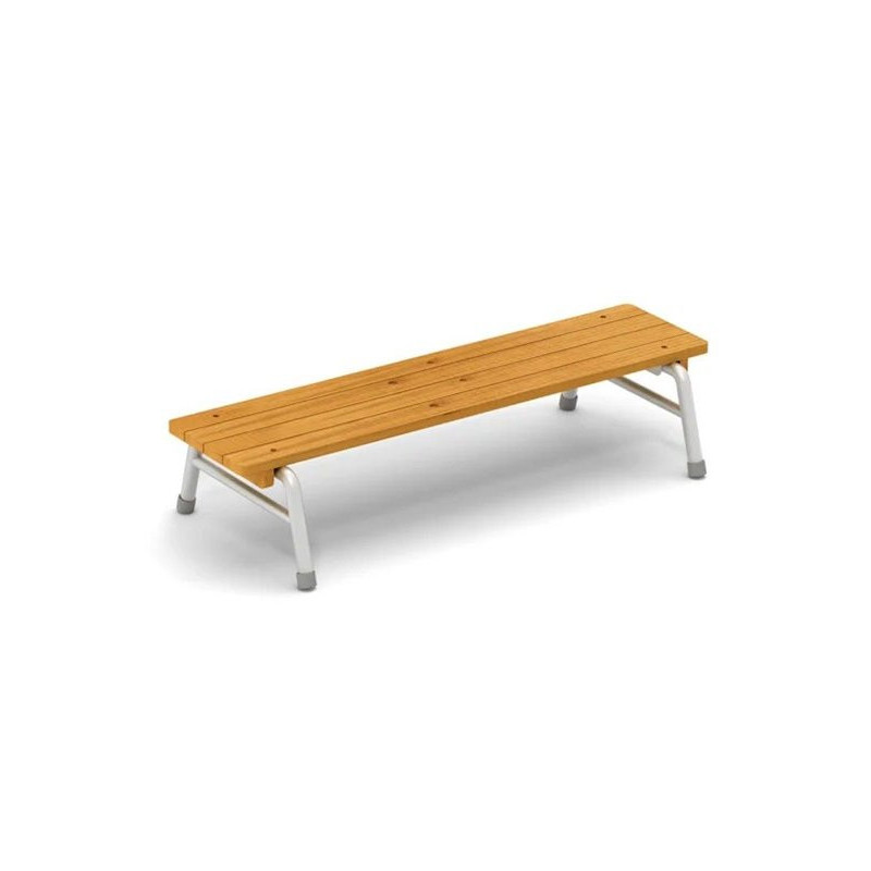 Banc d'extérieur empilable -  150 cm