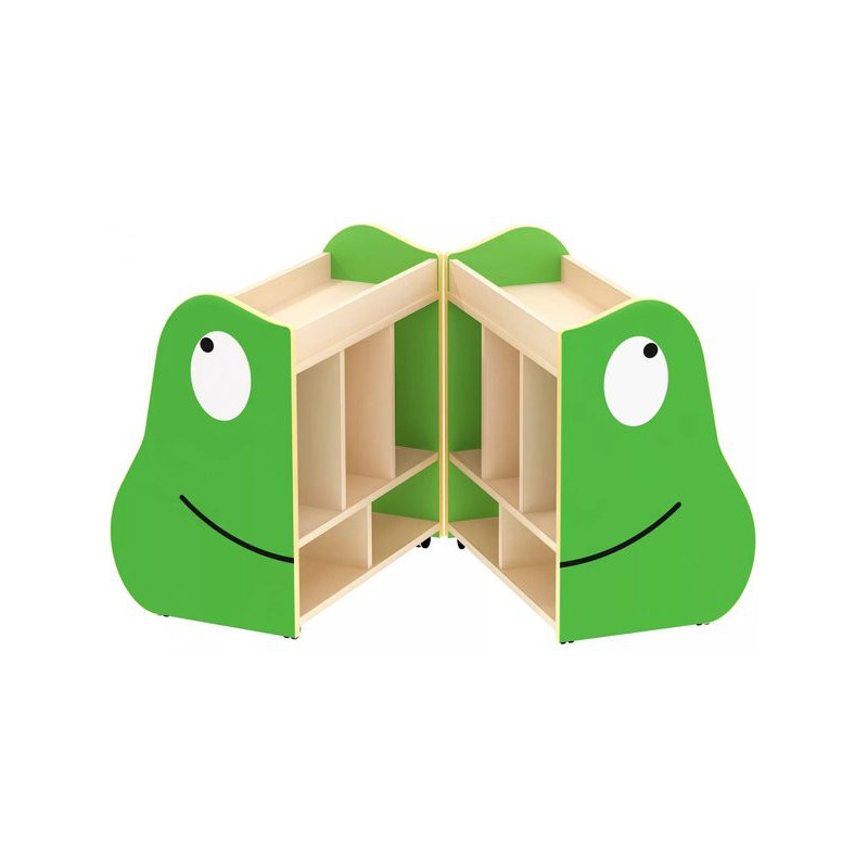 Rangement de livres mobiles et pliables