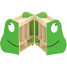 Rangement de livres mobiles et pliables