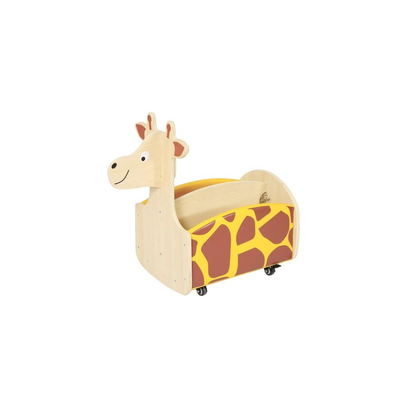Rangement mobile de livres - Girafe