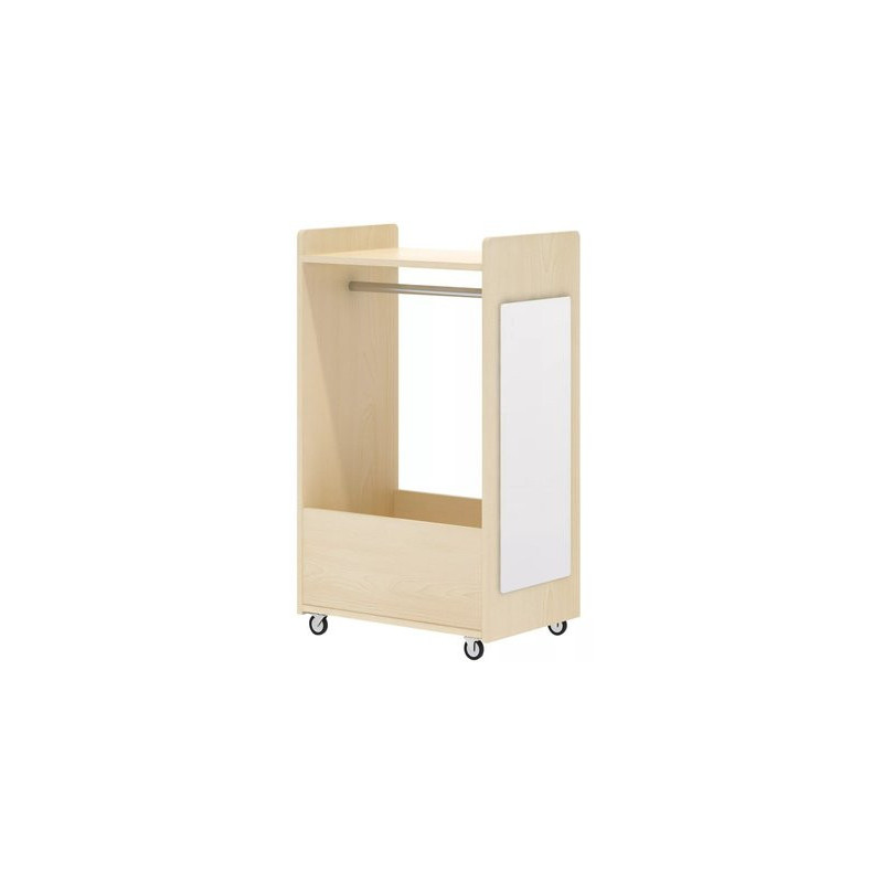 Petit chariot d'habillage avec miroirs