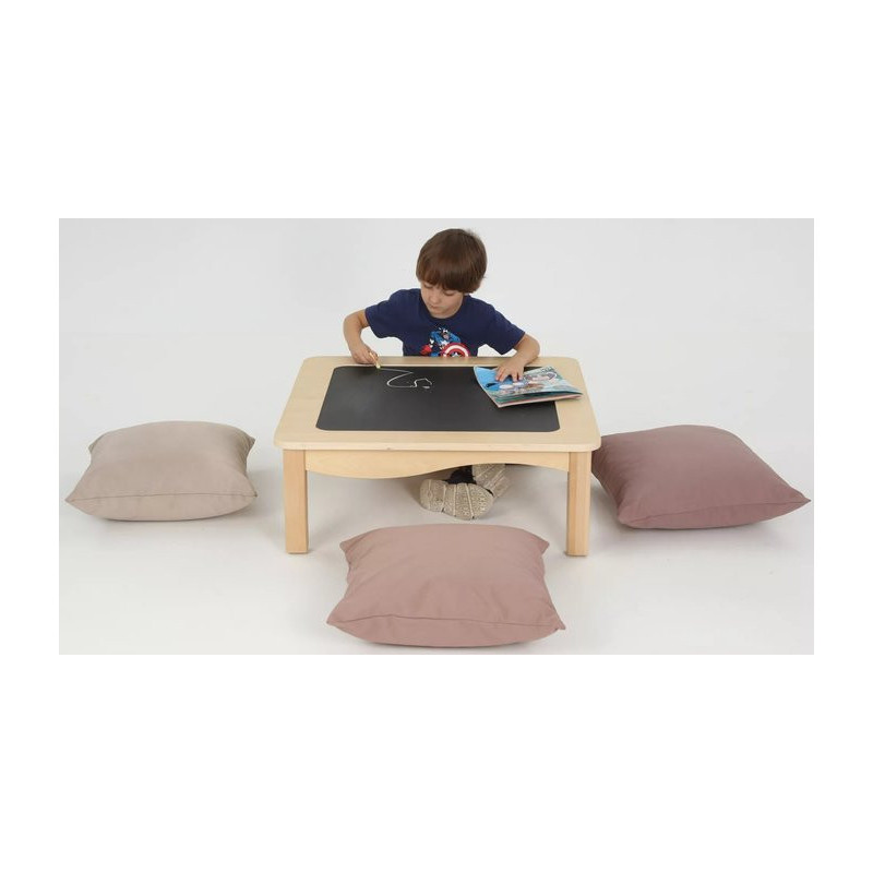 Table basse avec tableau