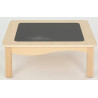 Table basse avec tableau