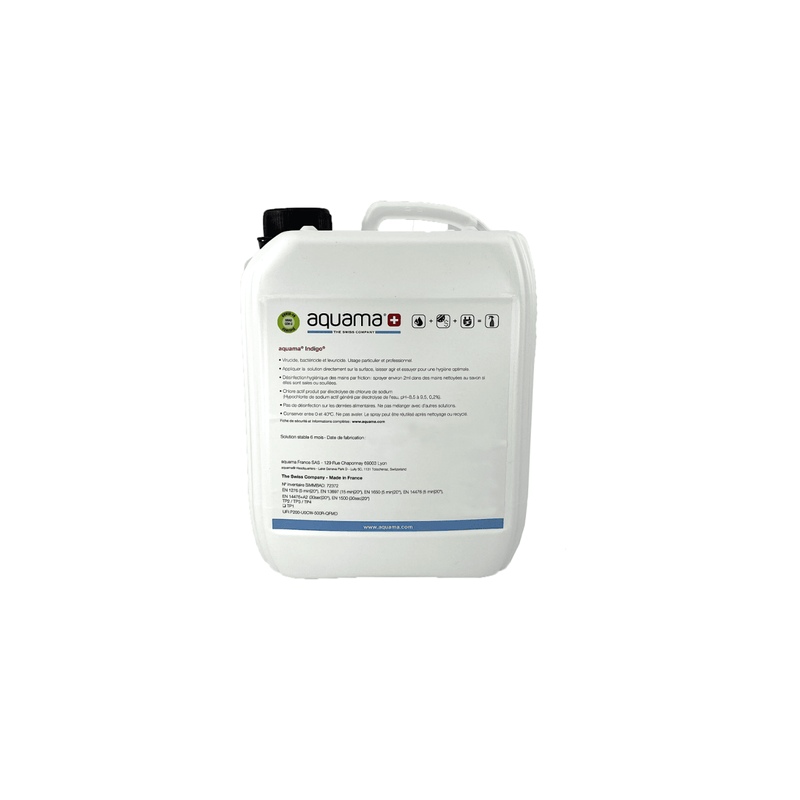 Lot de 2 bidons de 5 litres aquama indigo 1000ppm