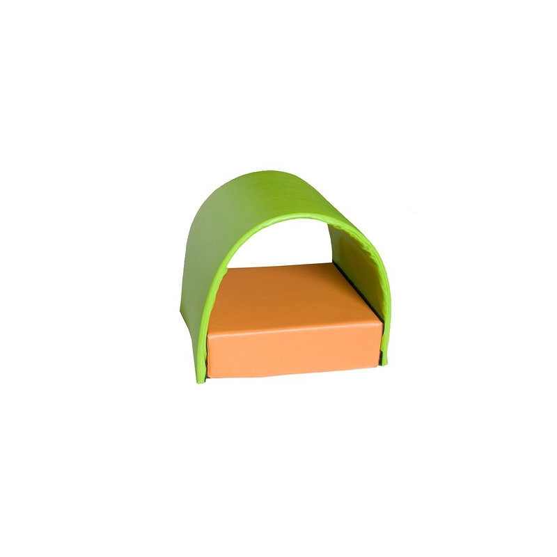 Tunnel Bloc de Psychomotricité avec Velcro