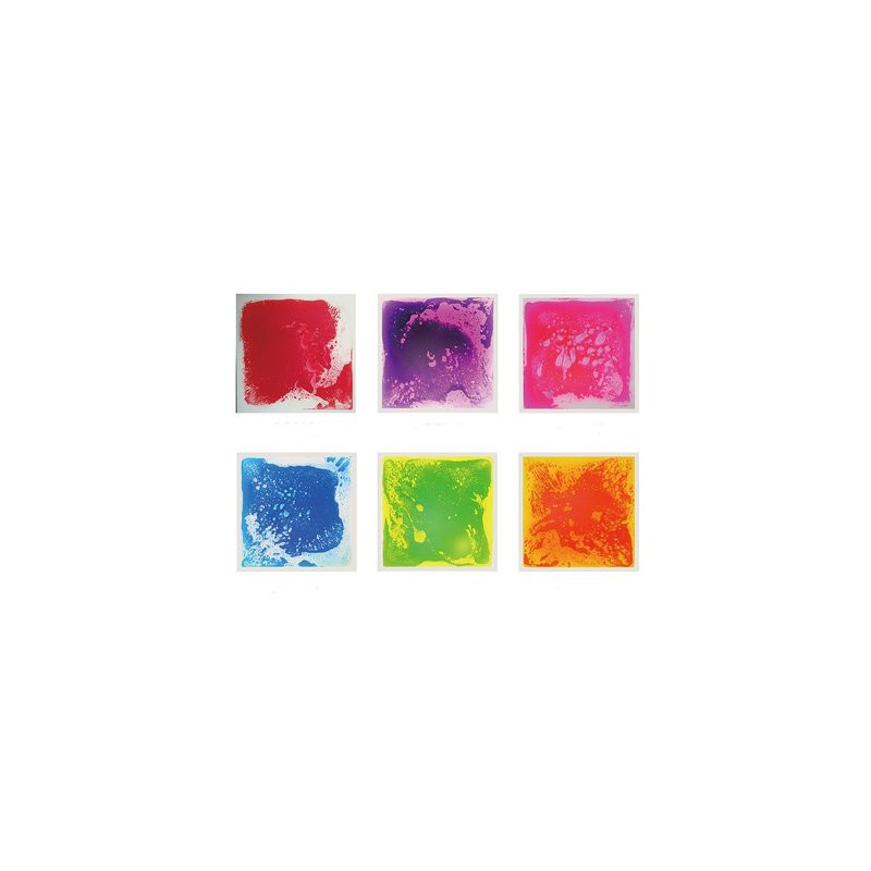 Grands carreaux sensoriels - Pack 6 unités 50 x 50 cm