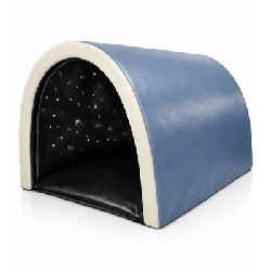 Tunnel avec étoiles lumineuses