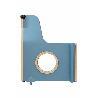 Portillon de séparation avec fenêtre oculus et anti pince doigts sur mesure