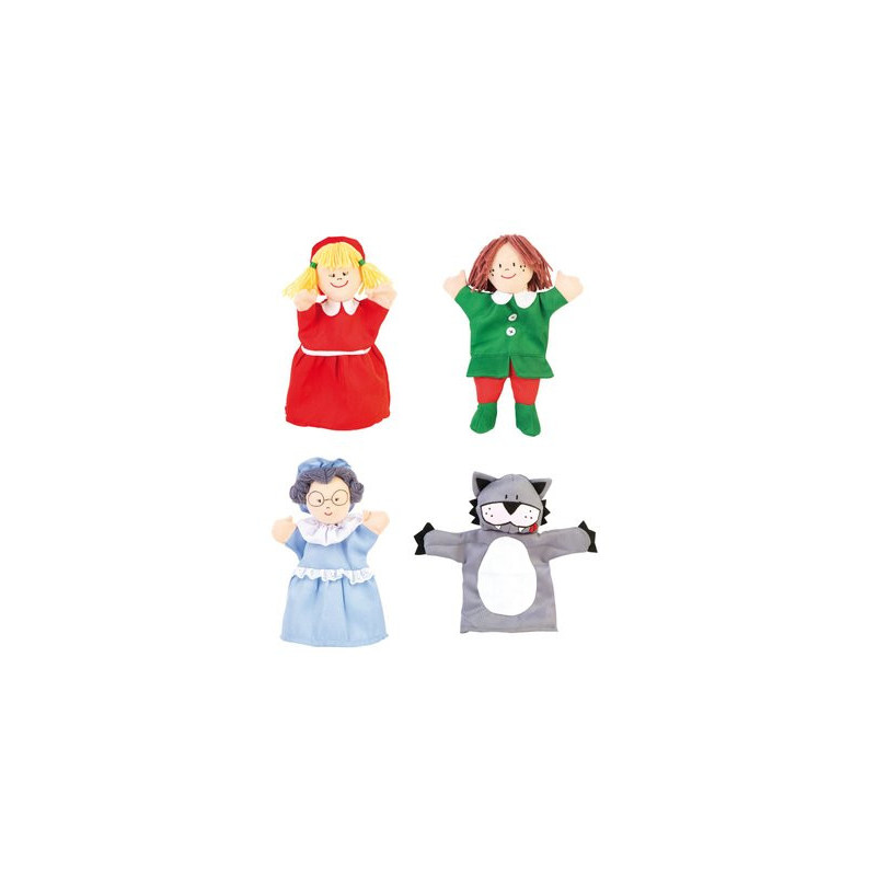 Marionnette chaperon rouge