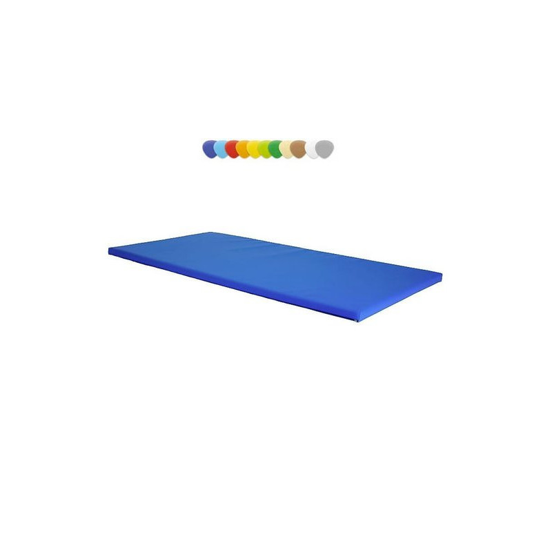 Tapis de réception en mousse pvc 200 x 100 x 4 cm avec velcro