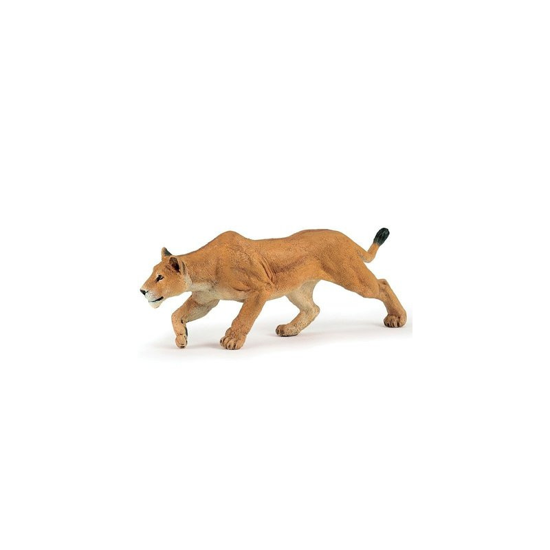 Figurine Lionne chassant