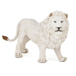 Figurine Lion Blanc 10 mois et plus