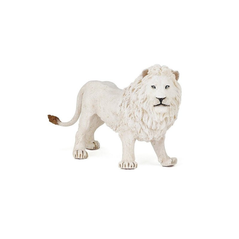 Figurine Lion Blanc 10 mois et plus