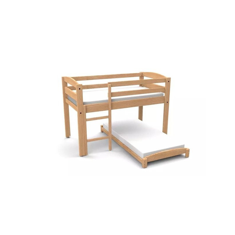 Lit duo repos sans matelas naturel