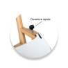 Vis tablette fauteuil Repas 03355