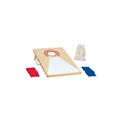Jeu de lancer Cornhole en bois